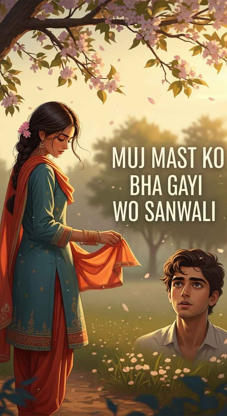 Mujh Mast Ko Bha Gai Woh Sanwali Urdu Novel by S Merwa Mirza PDF